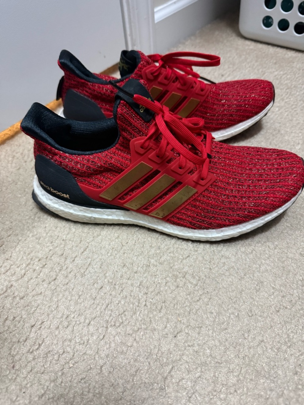 Adidas x Game of Thrones Ultraboost Red Knit Running Shoes Women’s 10